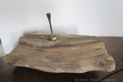 bois bronze : avant l'esquif